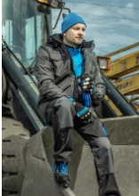 HOGERT CIEPŁA CZAPKA ROBOCZA ZIMOWA NIEBIESKA Kod producenta HT5K471