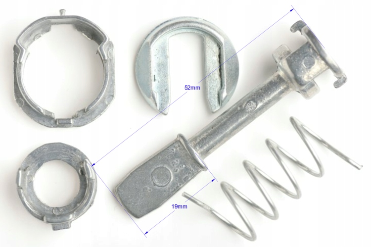 ZAMEK DRZWI WKŁADKA TRZPIEŃ WIOSEŁKO SKODA FABIA I Producent części Trustom