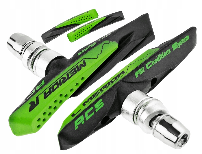 KLOCKI HAMULCOWE GREEN CONTROL 2 PANELOWE V-BRAKE