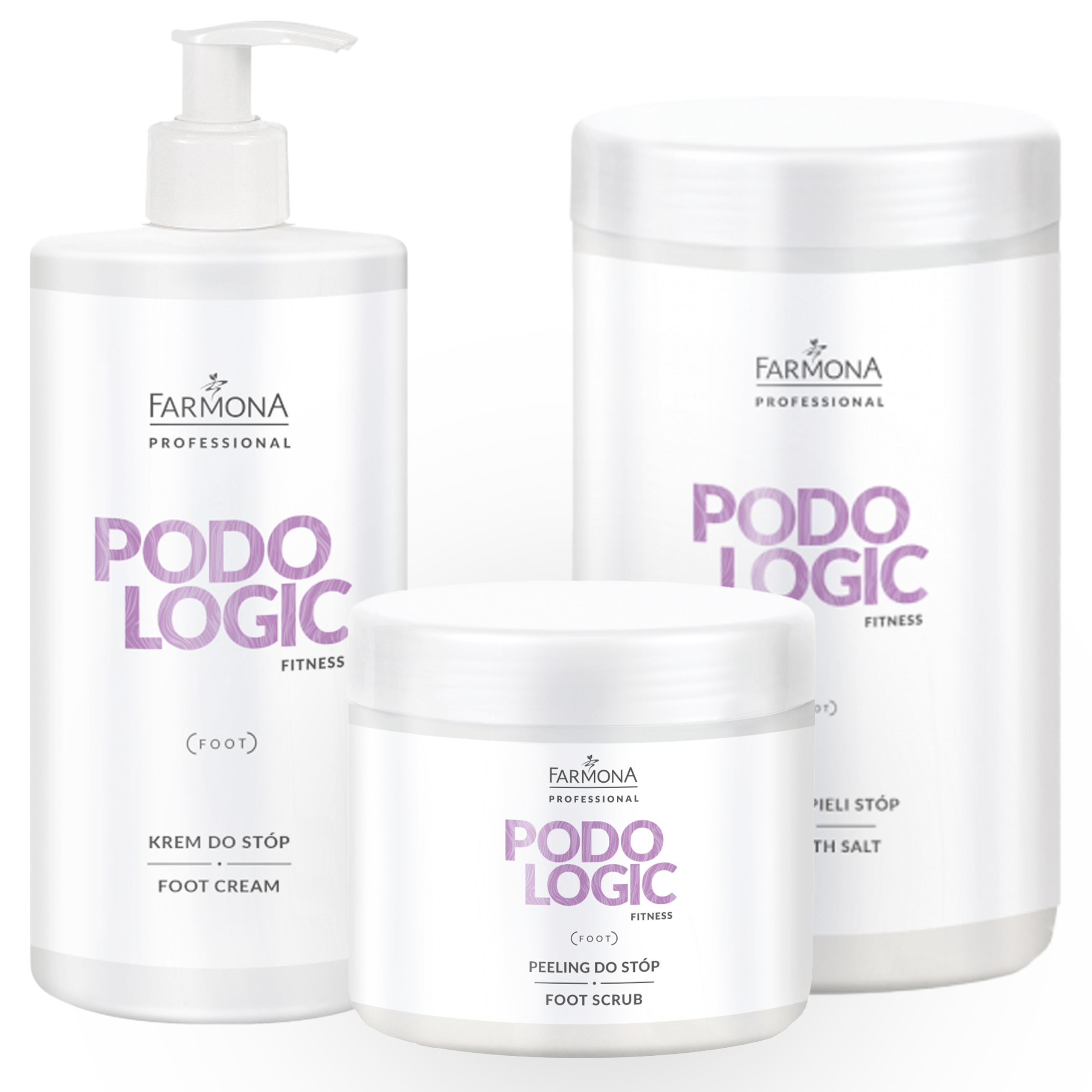 Farmona Podologic Fitness – Sada Na Nohy: Sůl Krém Peeling