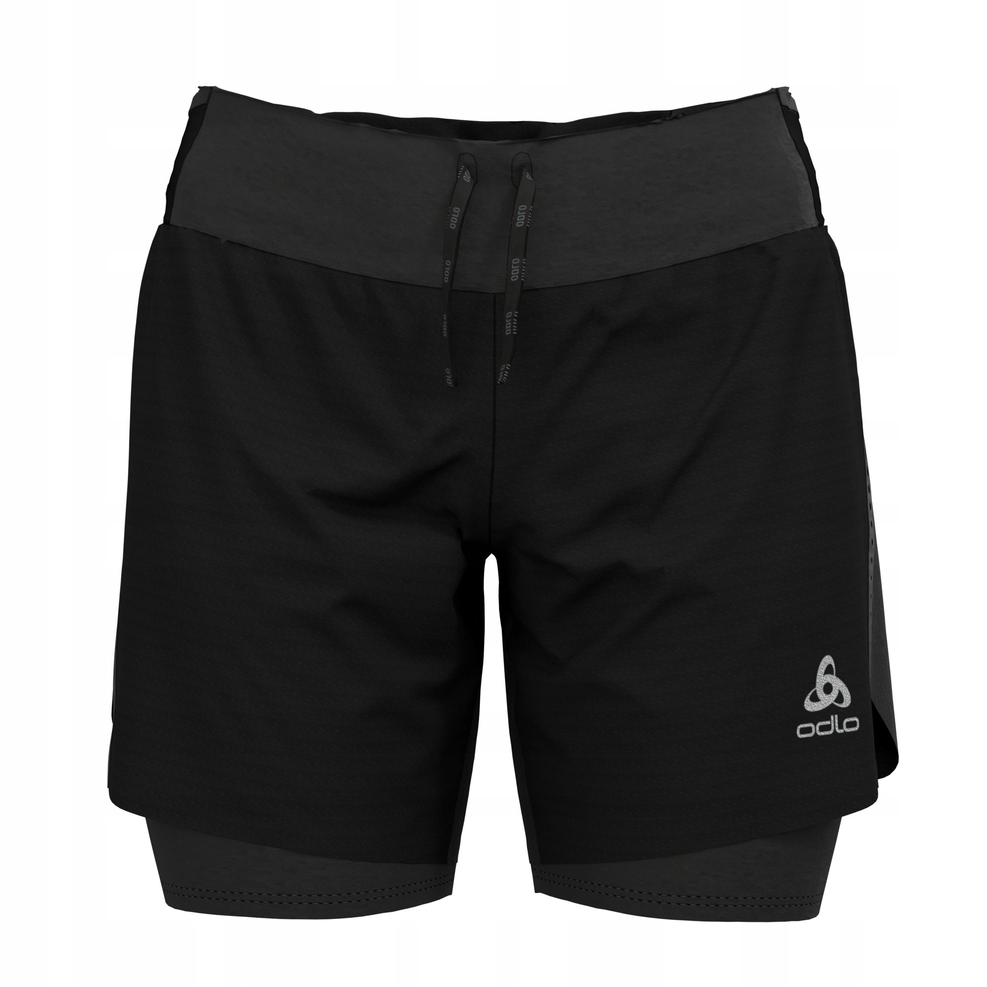 Spodenki 2 in 1 Odlo Shorts Axalp Trail 6 Inch L