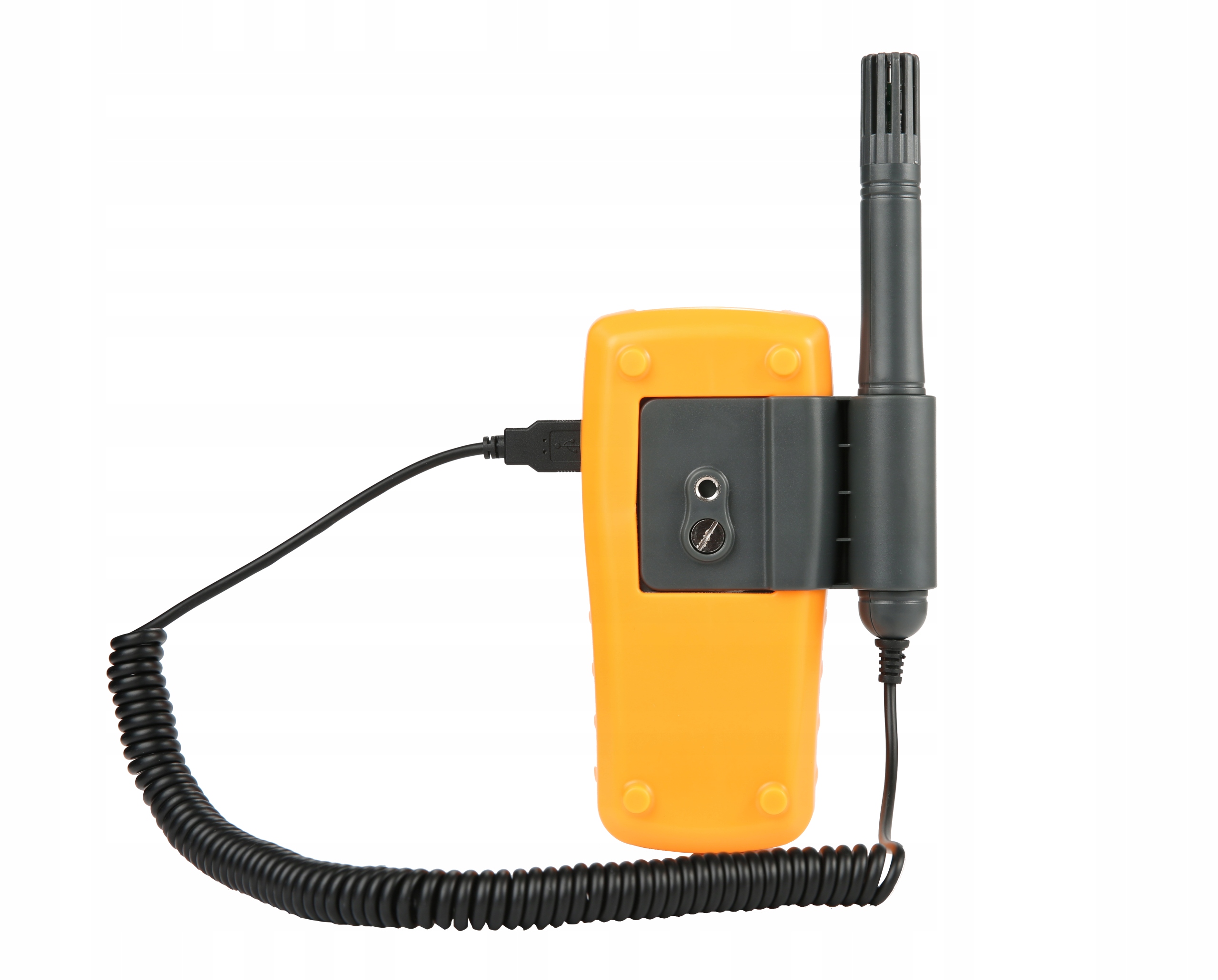 HIGROMETR WILGOTNOŚCIOMIERZ MIERNIK WILGOTNOŚCI TEMPERATUR POWIETRZA BT LCD Pomiar temperatura powietrza wilgotność powietrza