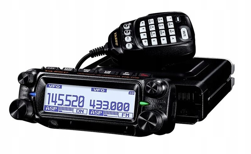 YAESU FTM-310DE ASP radiotelefon amatorski VHF/UHF, 55W, C4FM GPS APRS AESS
