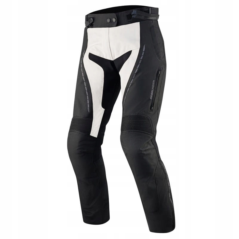 Textilné Motocyklové Nohavice Rebelhorn Hiker III Dámske Lady Black Grey