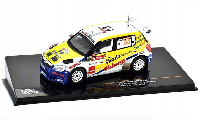 Škoda Fabia S2000 Andersson Portugal 2010 1:43 Ixo