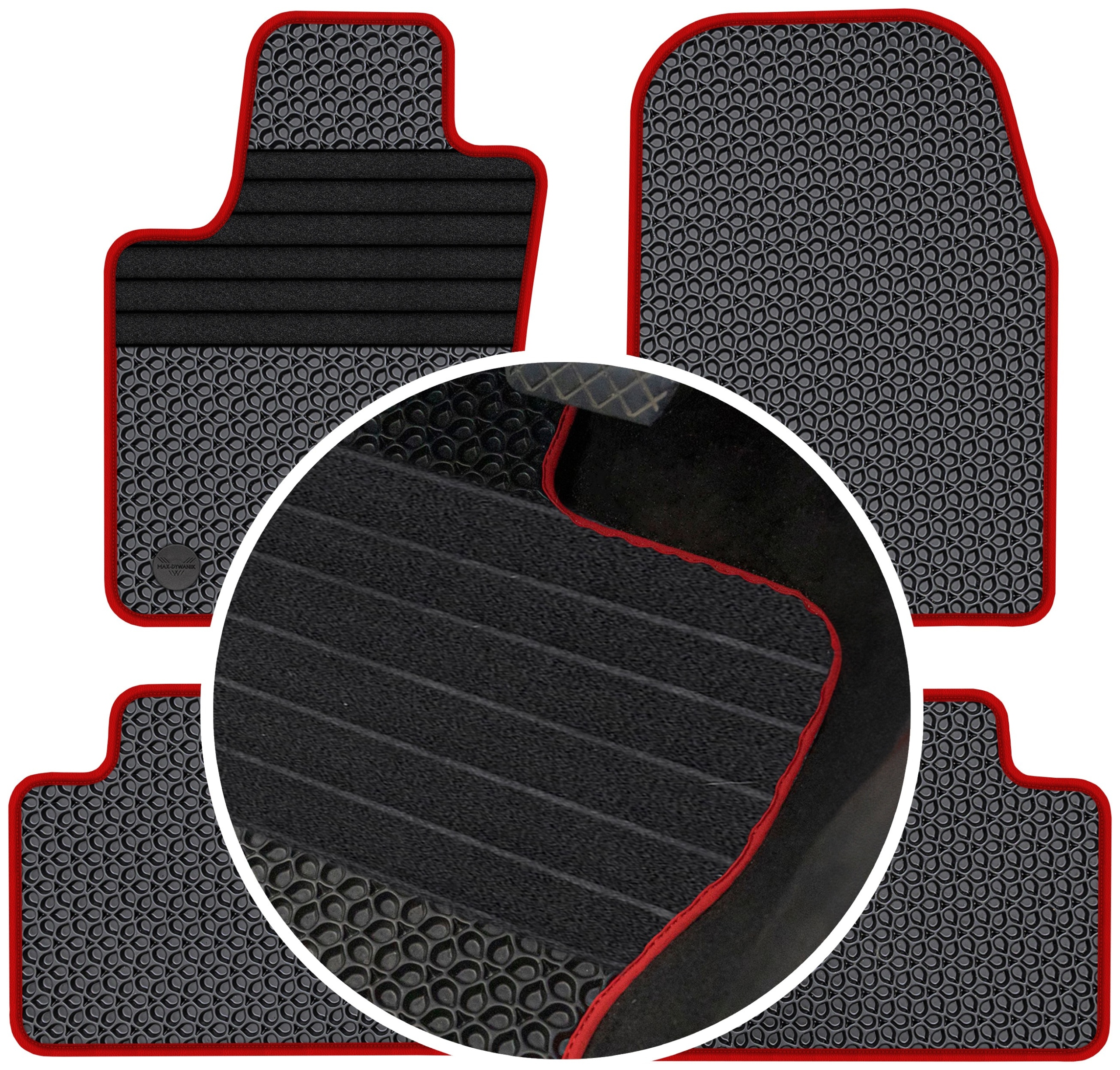 Jeep Grand Cherokee IV 11-13 Gumové rohože Eva Eternity Posilnenie XXL