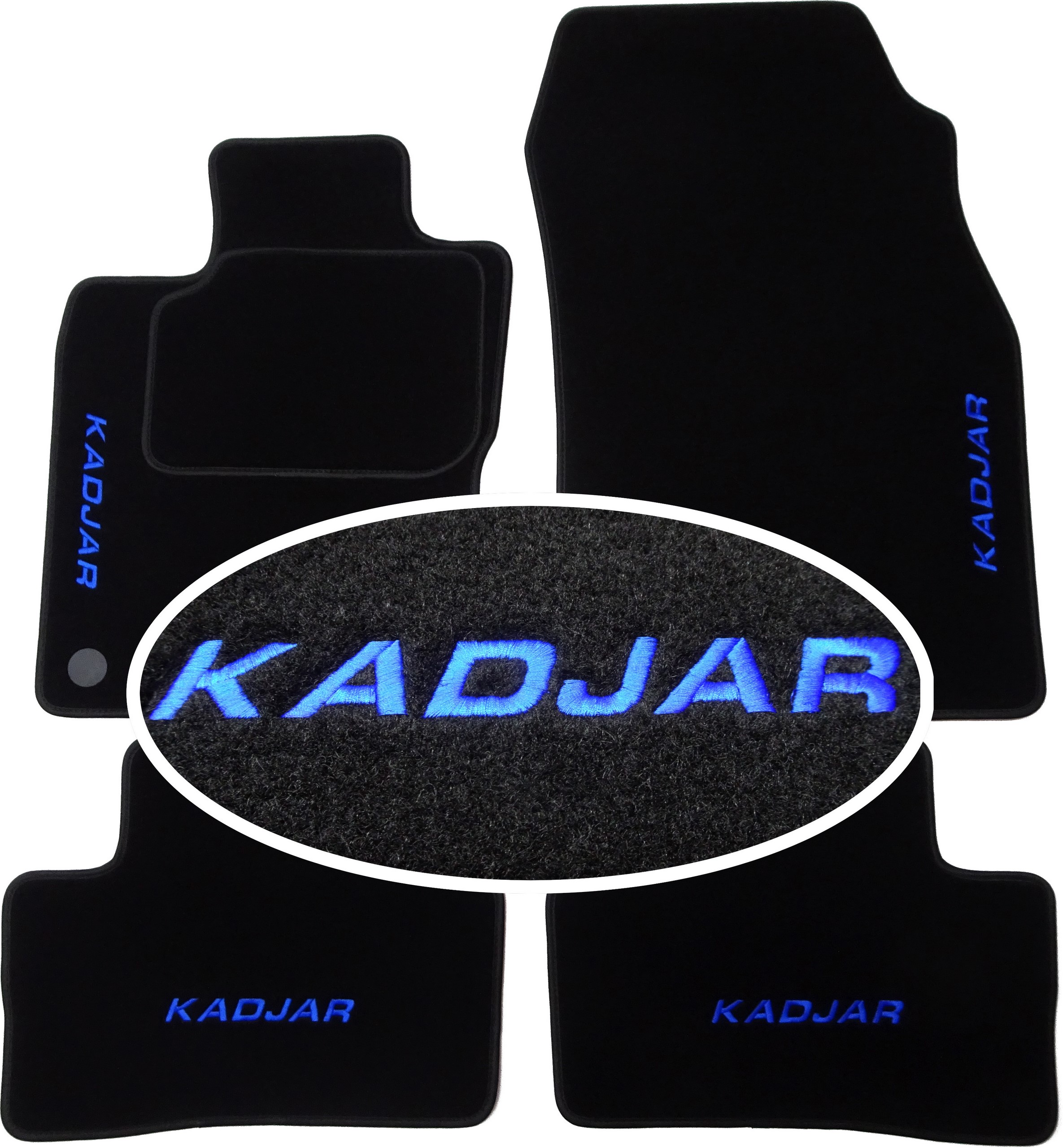 

Renault Kadjar 15-22r. Dywaniki Classic Haft CH4