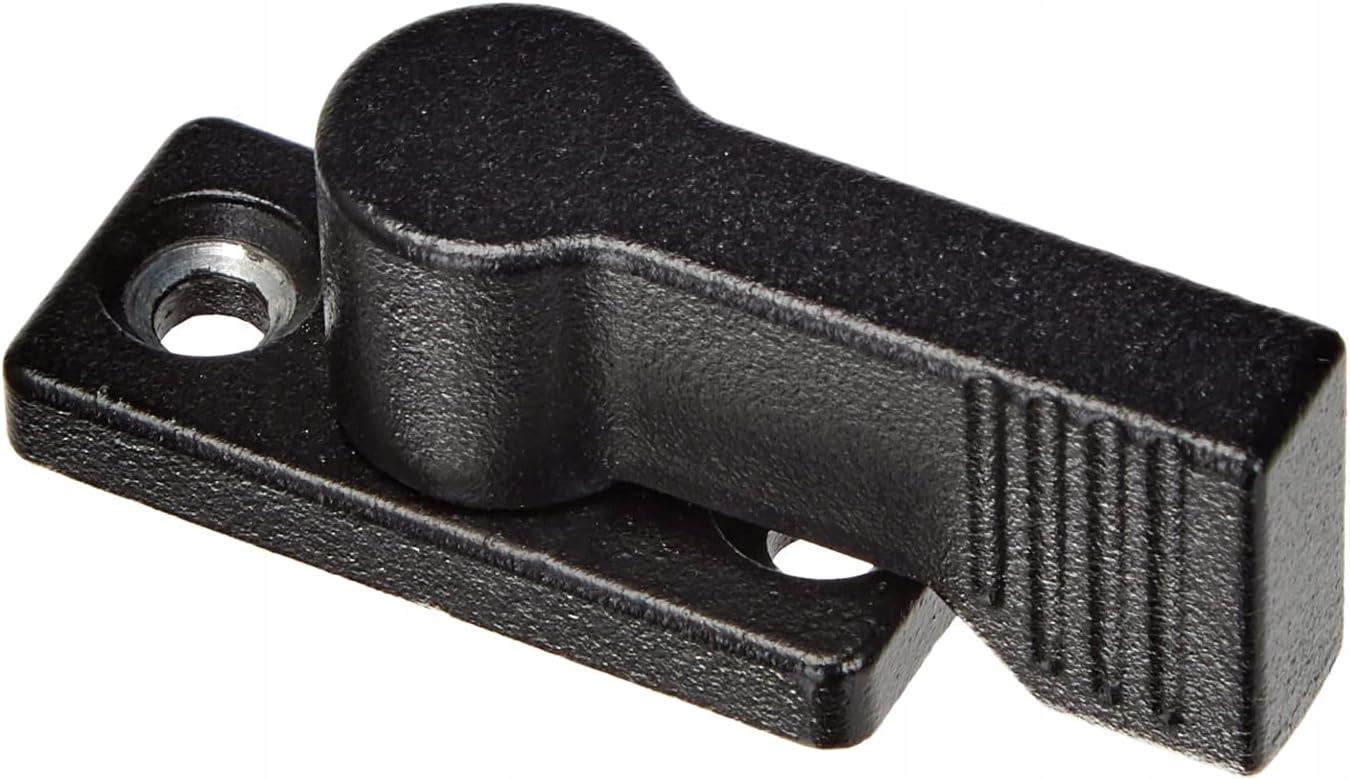 Halder otočná závora d1 17 mm černá zinek 4x90 západka Key Unlock