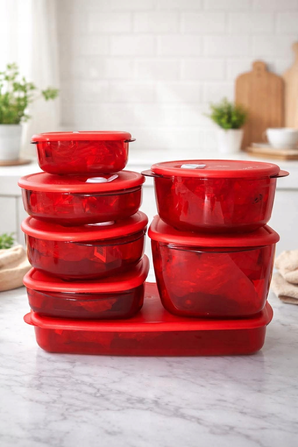 Tupperware Sada nádob Rock N Serve Novinka Mikrovlnná Rúra/chladnička