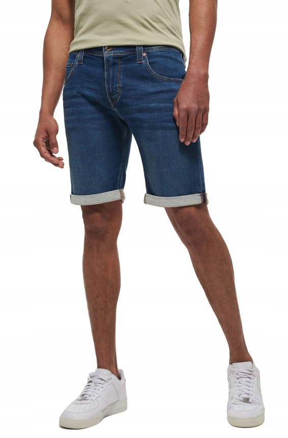 Mustang Chicago Shorts w35 kraťasy Pánské džínové šortky relaxed 35