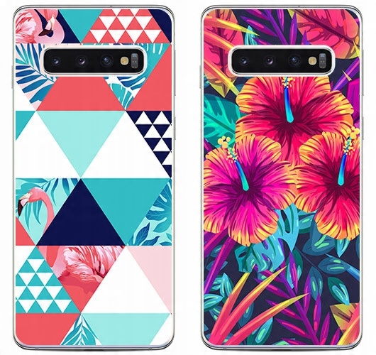 

2 x Etui Silikon Foto do Samsung Galaxy S10
