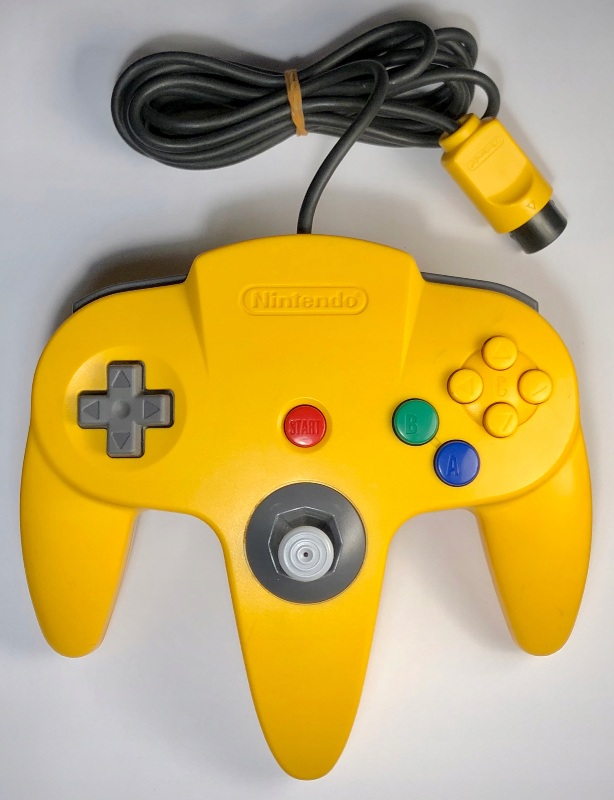 Nintendo 64 Controller Yellow Retro Pad