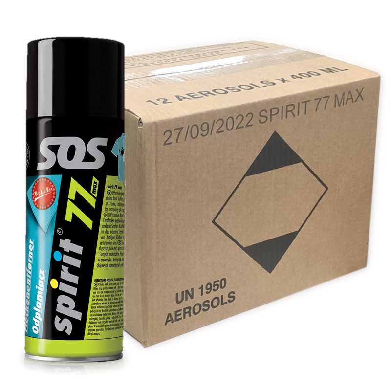 

Odplamiacz w sprayu Spirit 77 najwyższa wydajność