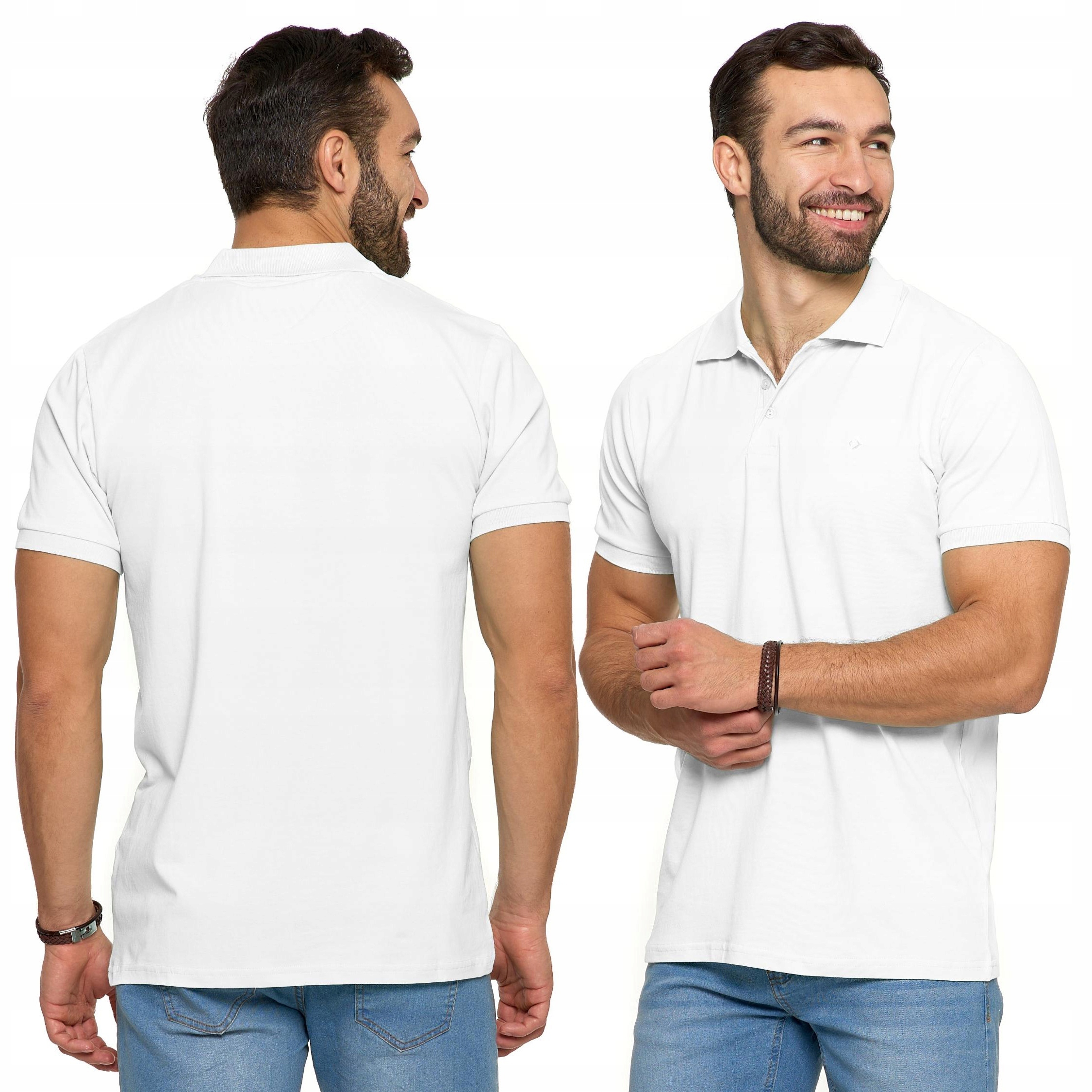 pánská polokošile Moraj módní bavlněná polokošile T-shirt L