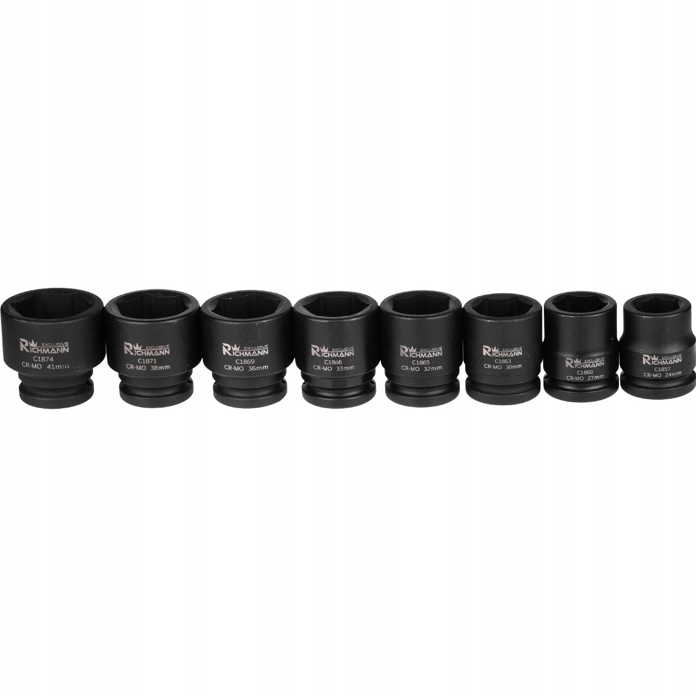 C4023 ZESTAW NASADEK UDAR. 3/4" 24-41 MM 8 ELEMENTÓW RICHMANN Marka RICHMANN