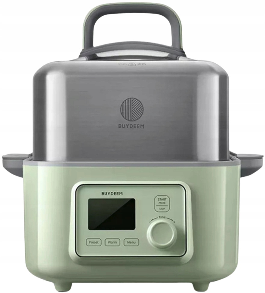 BUYDEEM Parowar 5L, G564, Cozy Greenish, EU — 7