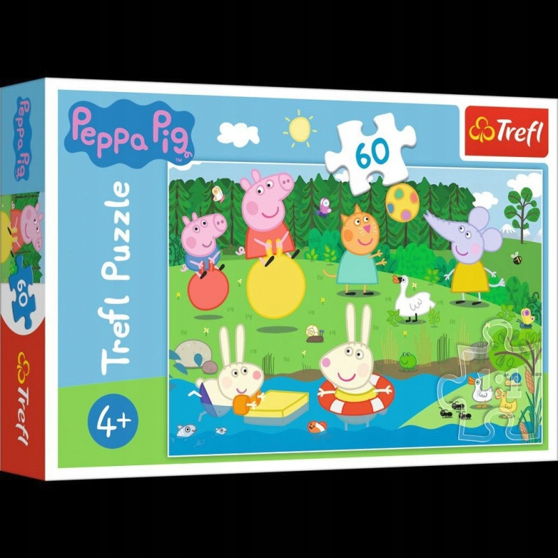 PUZZLE 60 WAKACYJNA ZABAWA PEPPA PIG 17326