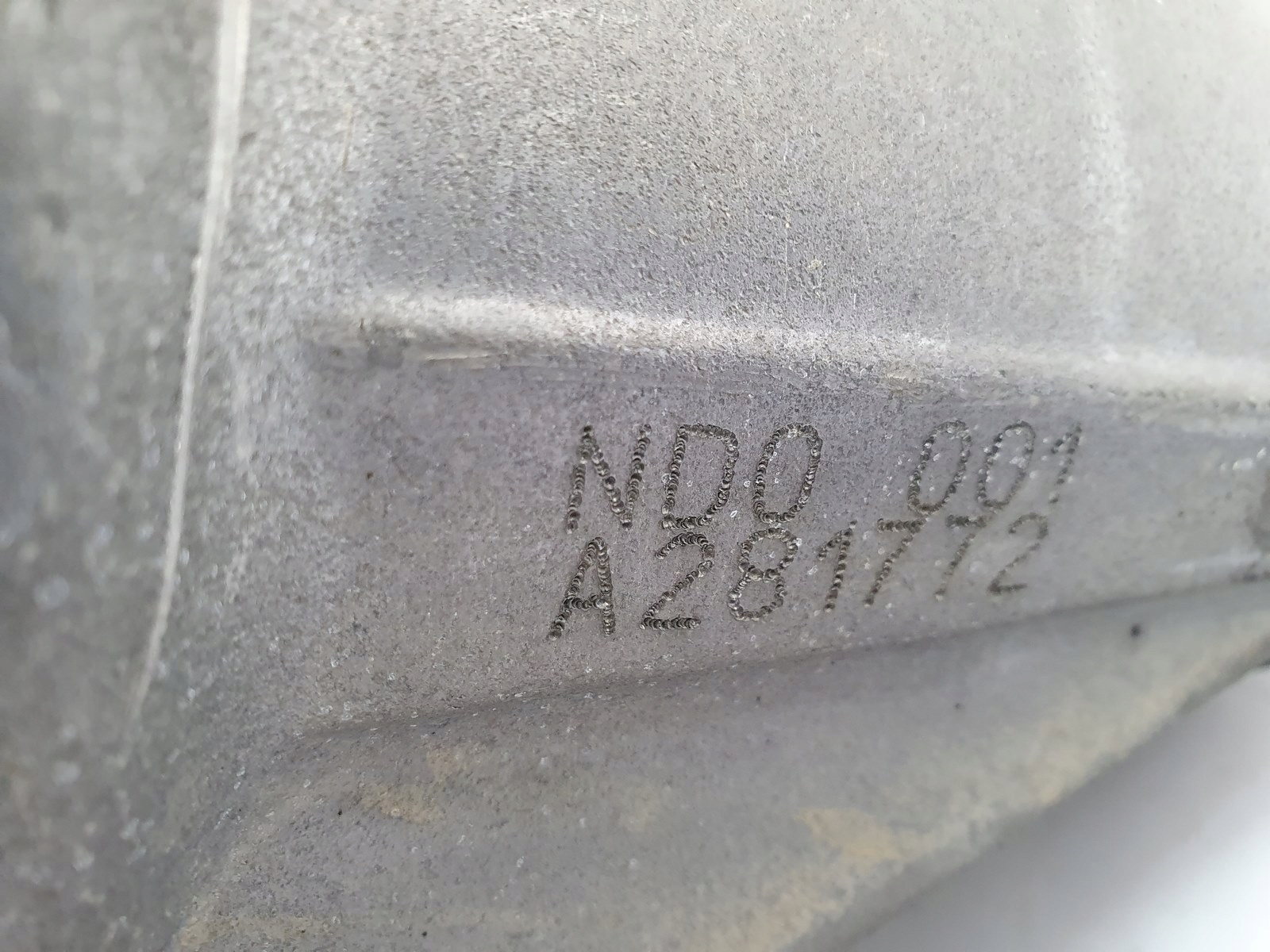 CAMBIO ND0001 1.9 DCI Renault Megane 2 7701717851