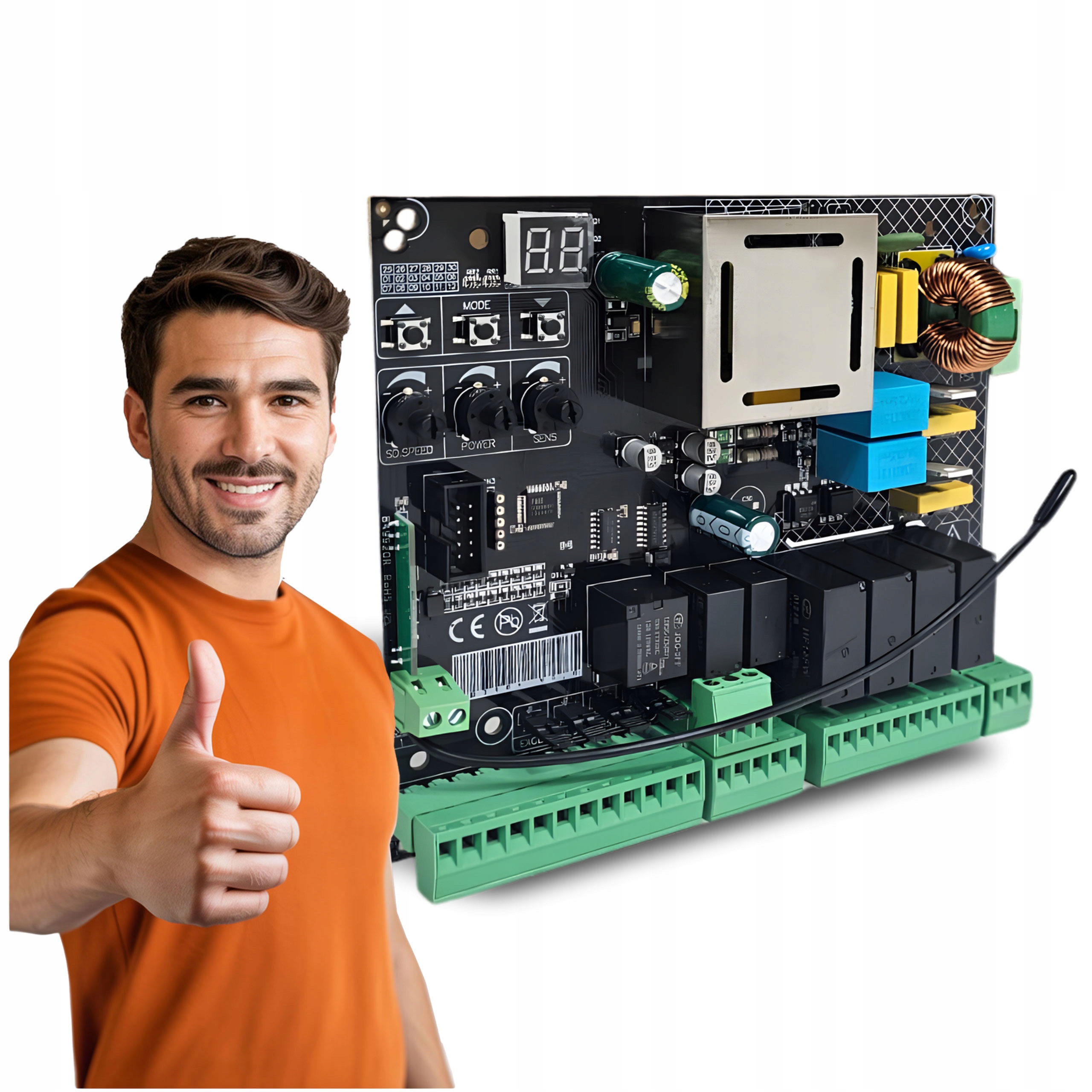 Univerzální řídicí jednotka pro Křídlové Brány Faac Bft, ovladač 230 V