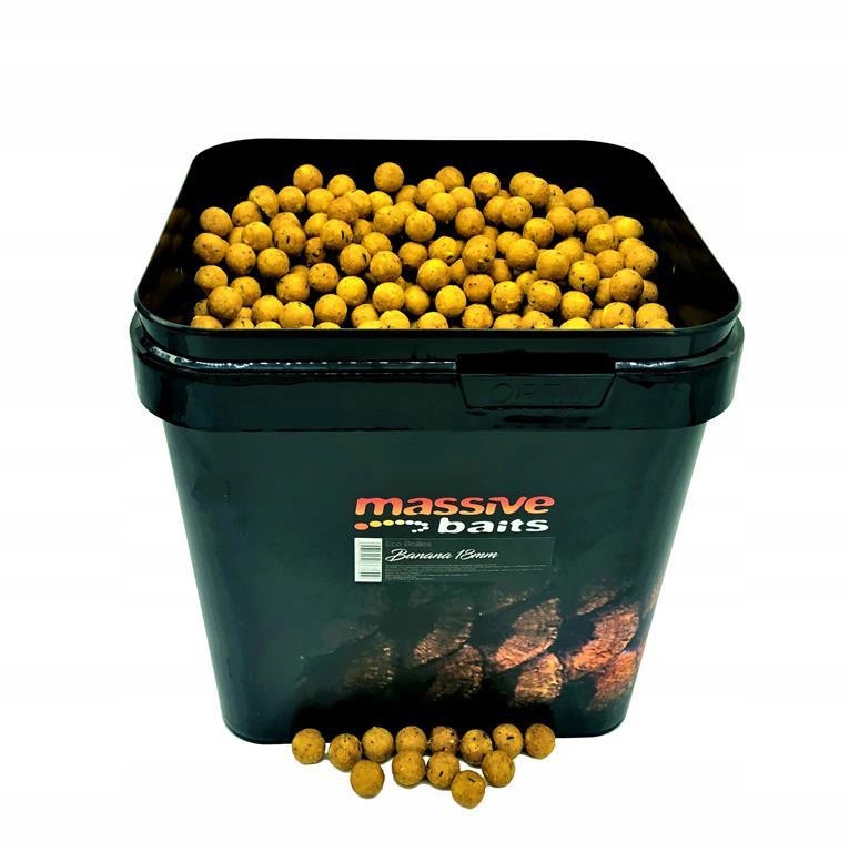 Massive Baits Eco Boilies Banana 18mm kulki proteinowe 3kg