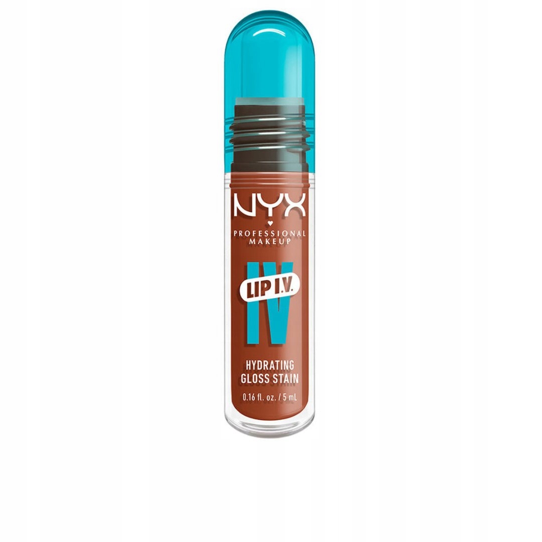 Lesk na rty Nyx Lip IV N 01-Caramel Drip 5 ml