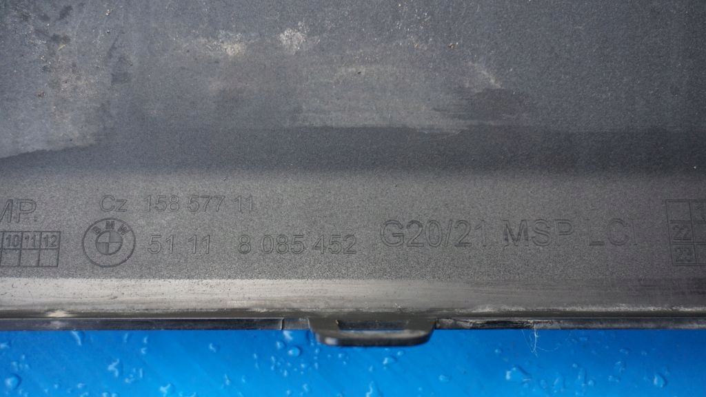 BMW 3 G20 G21 LCI moulding cap for bumper front