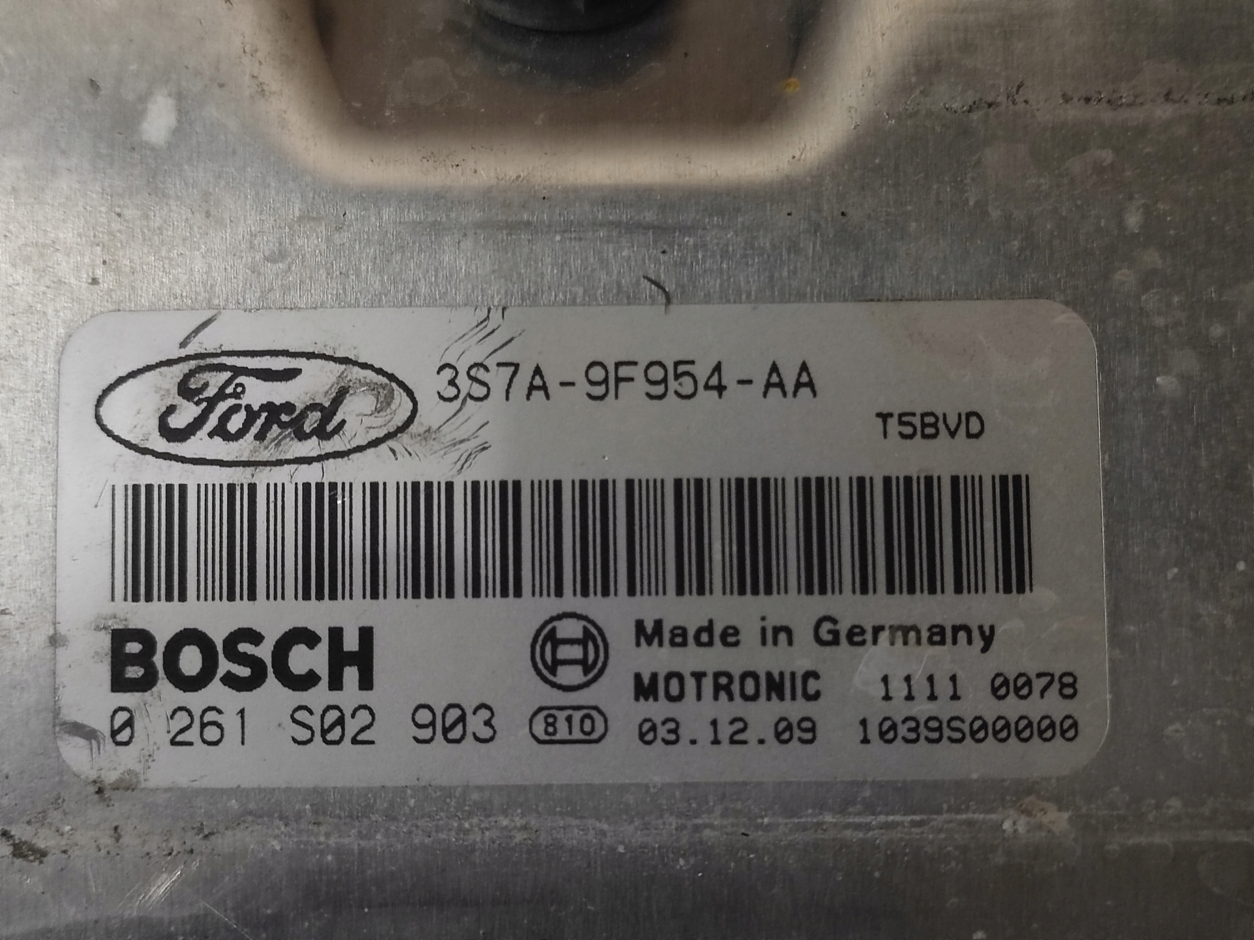 FORD MONDEO MK3 LIFT Bedienteil Computer DES MOTORS 3S7A9F954AA 1.8 16V SCI