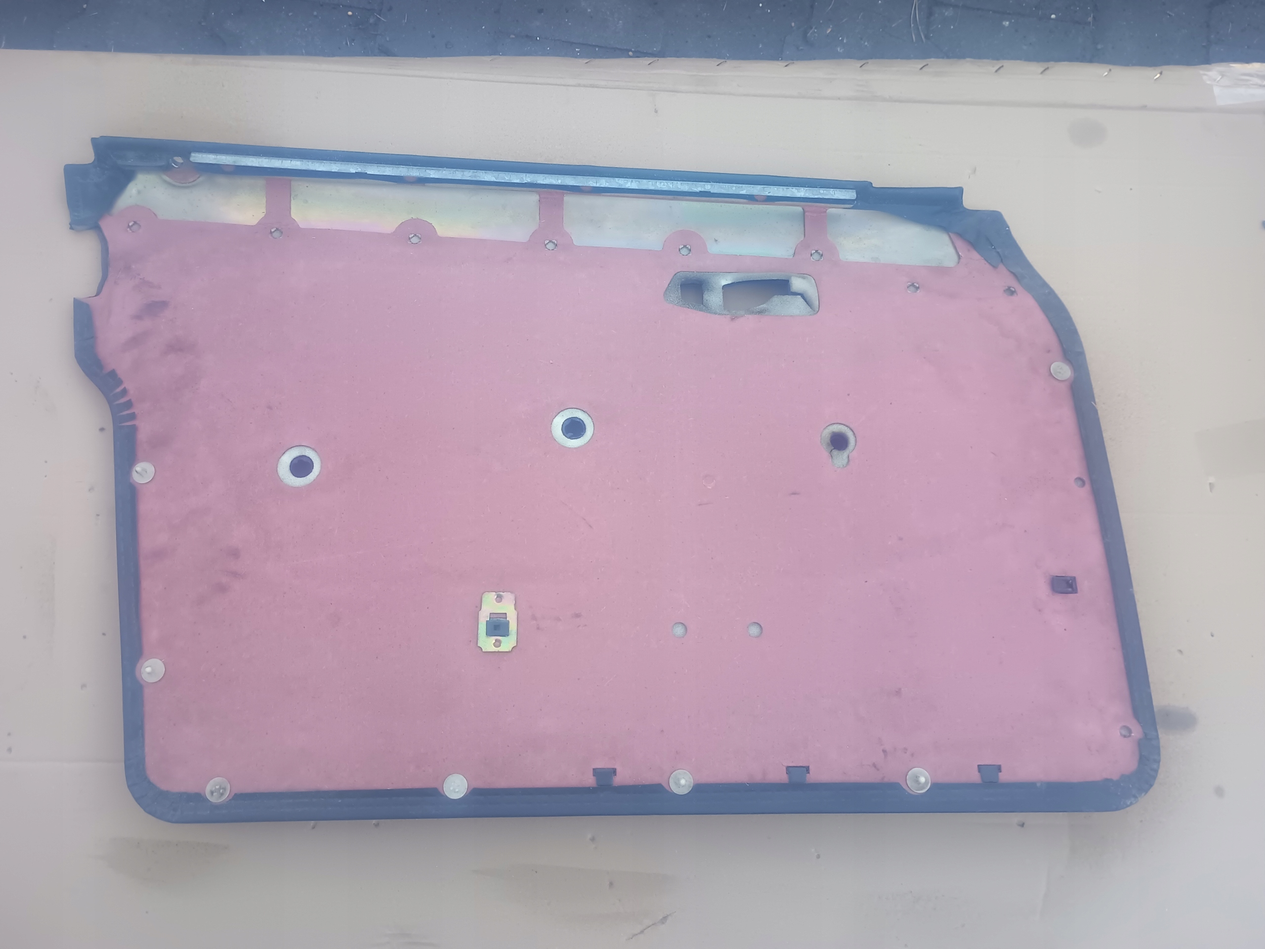 upholstery door side front right MERCEDES 123
