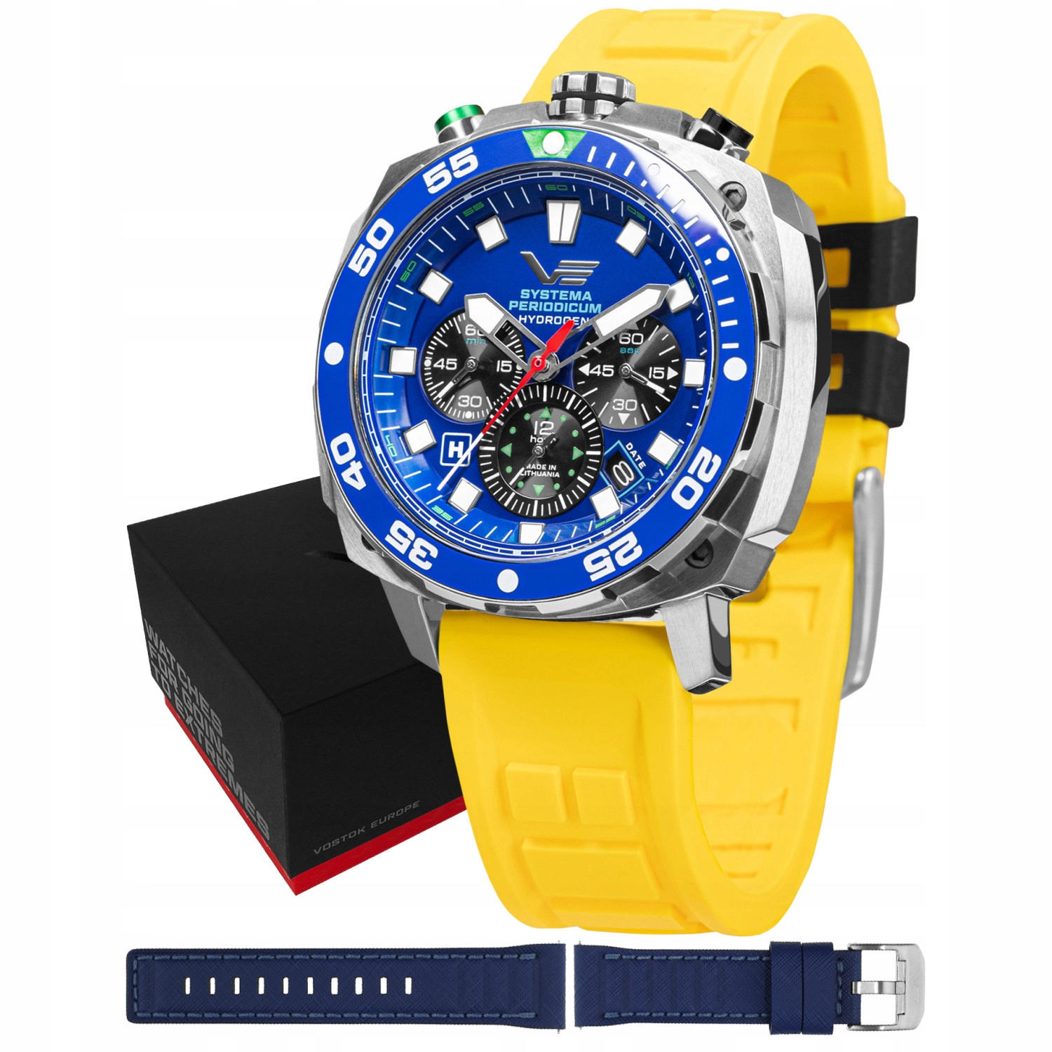 Pánské Hodinky Vostok Europe VK67-650A720SY žluté