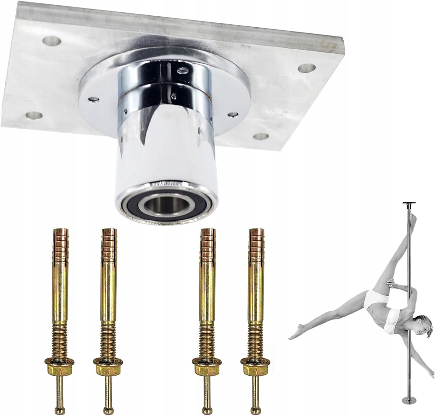 Pole Dance Pevná přírubová deska, horní deska