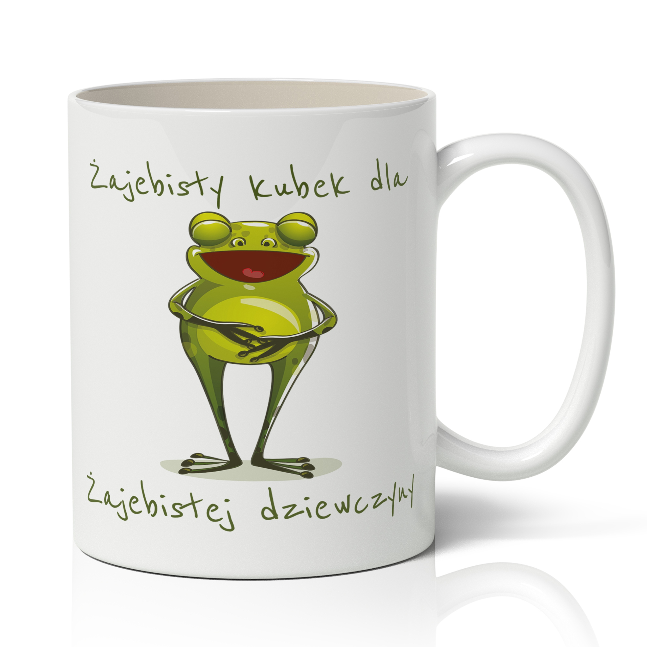 

Śmieszny Kubek wzór Żaba 08