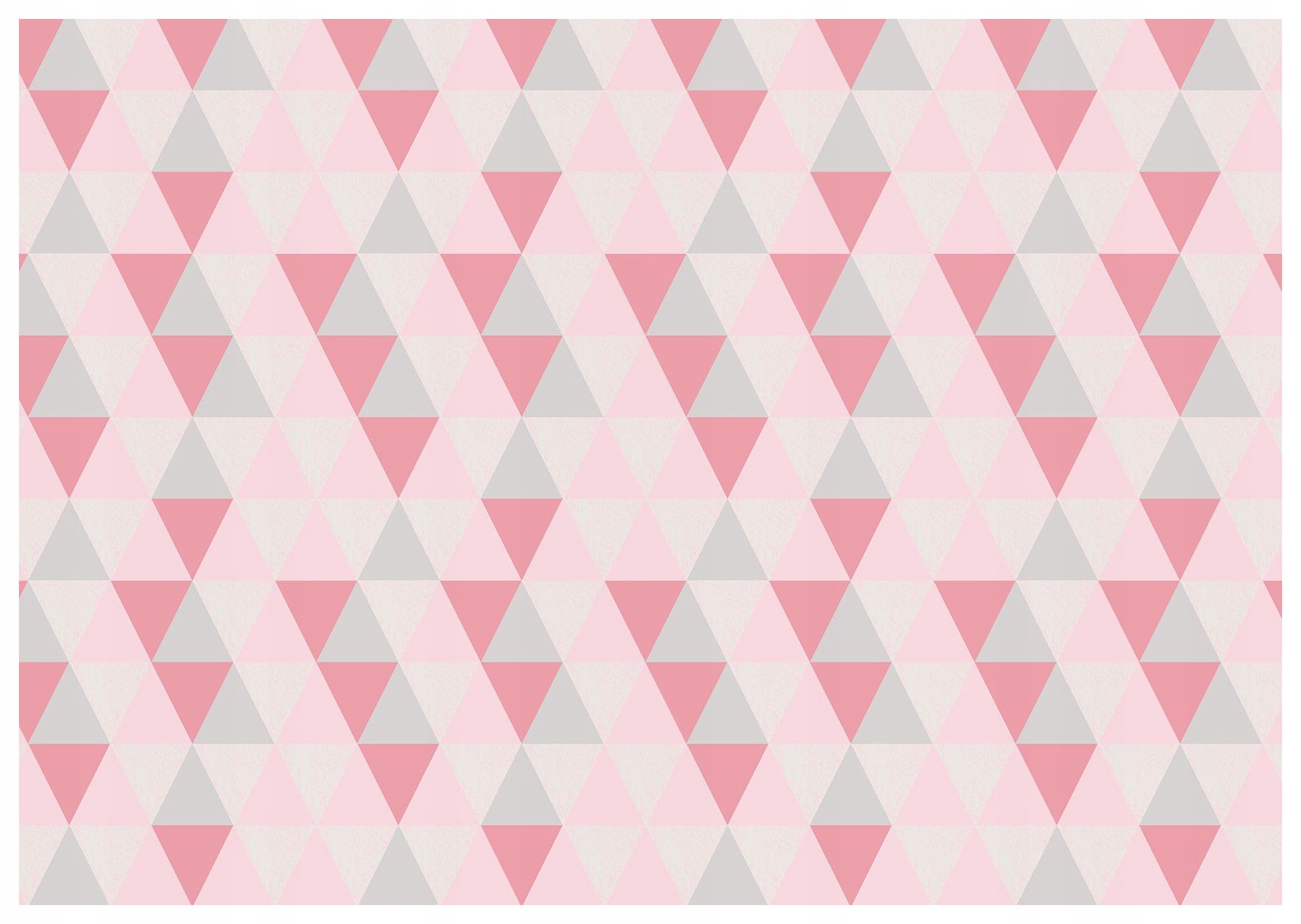 Vliesová fototapeta Růžové kosočtverce a trojúhelníky geometrie styl 368x254 lepidlo