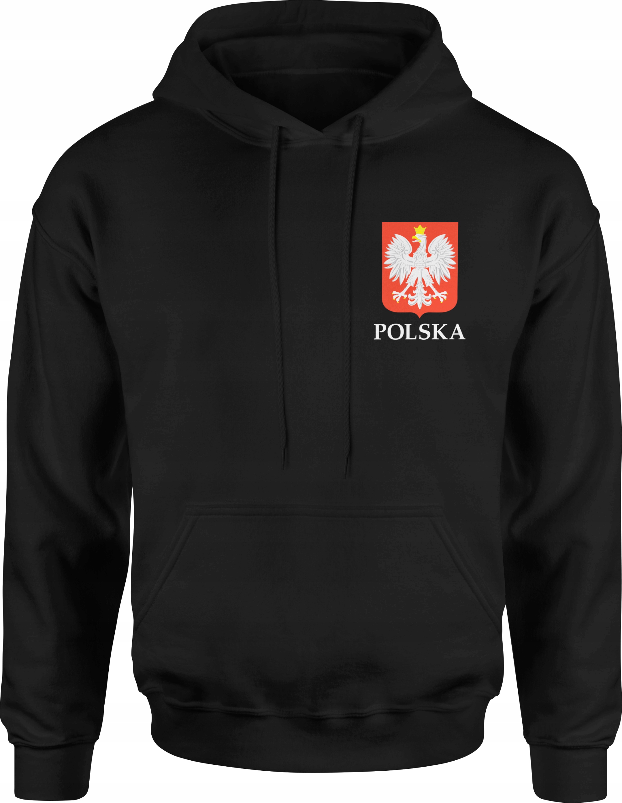 Męska Bluza Z Kapturem Polska Patriotyczna R. 3XL Dresowa Nadruk