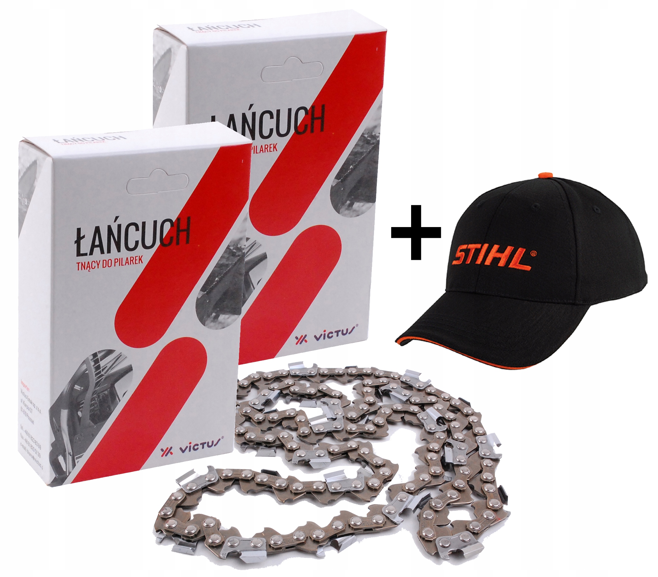 2 x ŁAŃCUCH VICTUS 3/8 50 Og 35 CM 1,3 MM Do STIHL