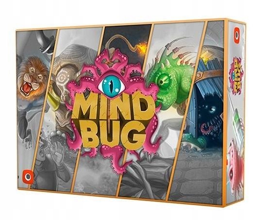 Mindbug Portal Zestaw Do Gry w Karty Gra Planszowa Towarzyska Karty Do Gry