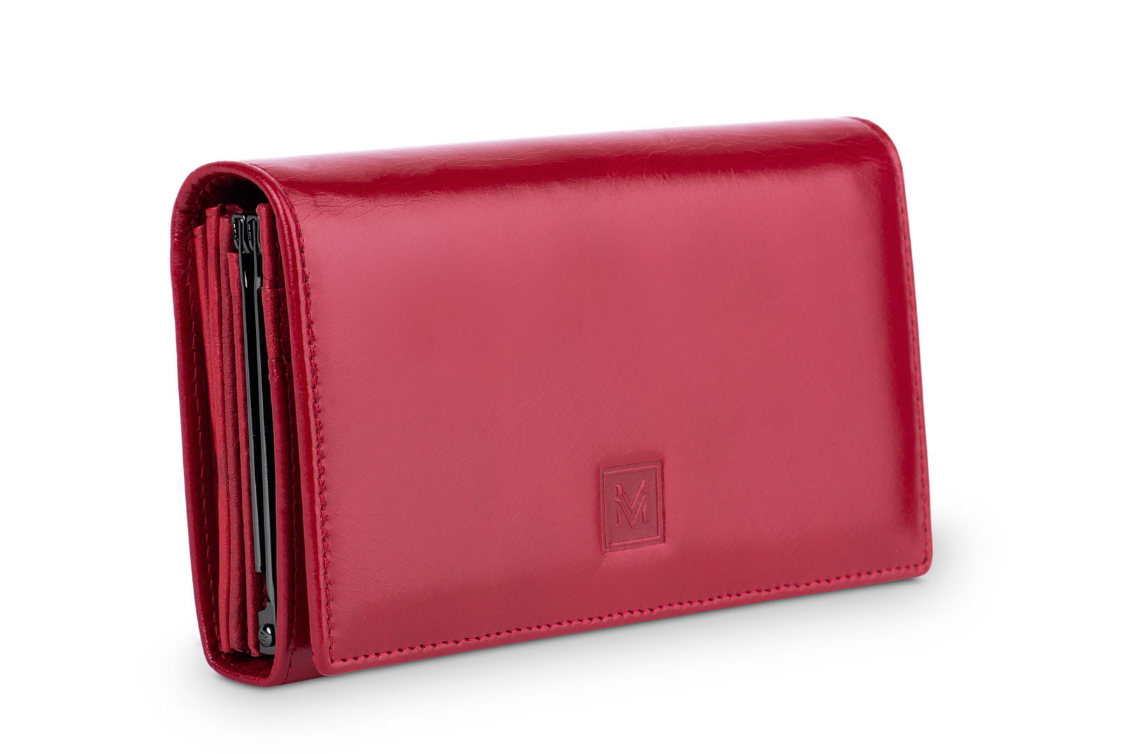 Dámská kožená peněženka VerMari Rfid Ochrana karet Červená
