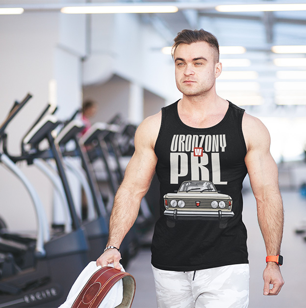 TANK TOP LEGENDY PRL DUŻY FIAT 2 Rozmiar M