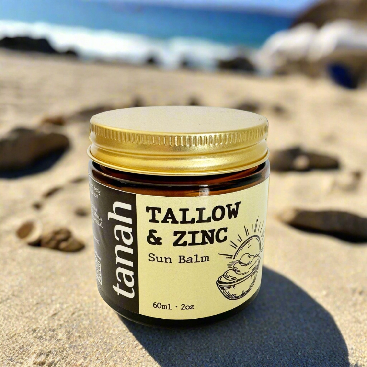 Opalovací balzám Tanah Tallow & Zinc