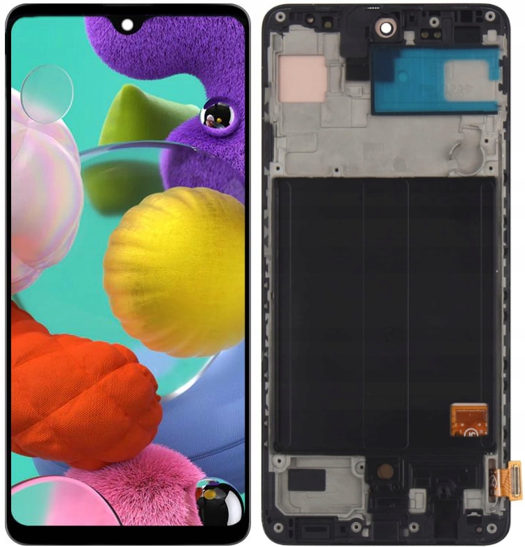 

LCD Wyświetlacz Dotyk do Samsung A51 Oled Ramka