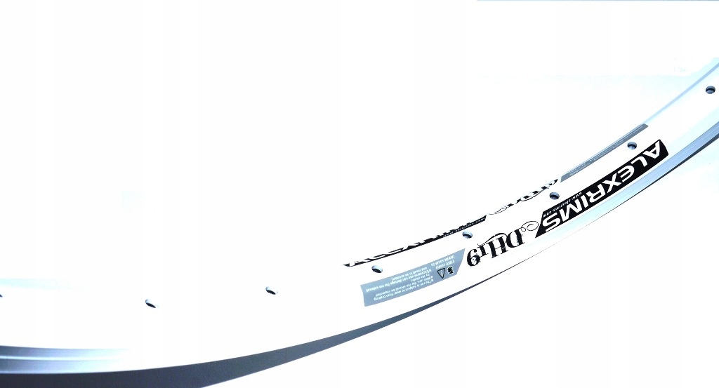 Obręcz 26'' Alexrims DH19 V-brake 36ot 36h 24/17.8mm Biała XC Mtb Treking