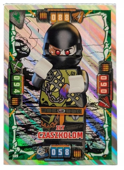 Karta Lego Ninjago Seria 4 Numer 109