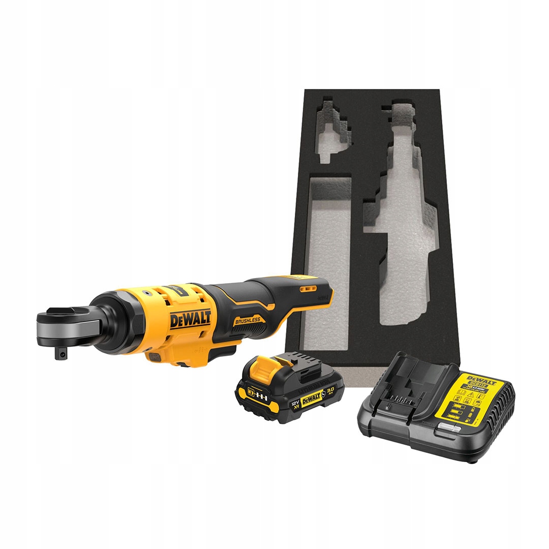 Dlhý skrutkovač DeWALT DCF503L1G Xr Bl G 12V 3/8'' 81Nm 3Ah