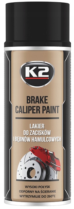 

K2 Lakier 400ML Czarny Do Zacisków Hamulców