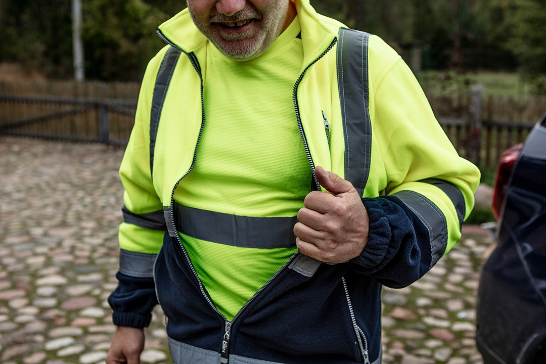 T-shirt ostrzegawczy, rozmiar M, NEO 81-730-M Kod producenta 81-730-M