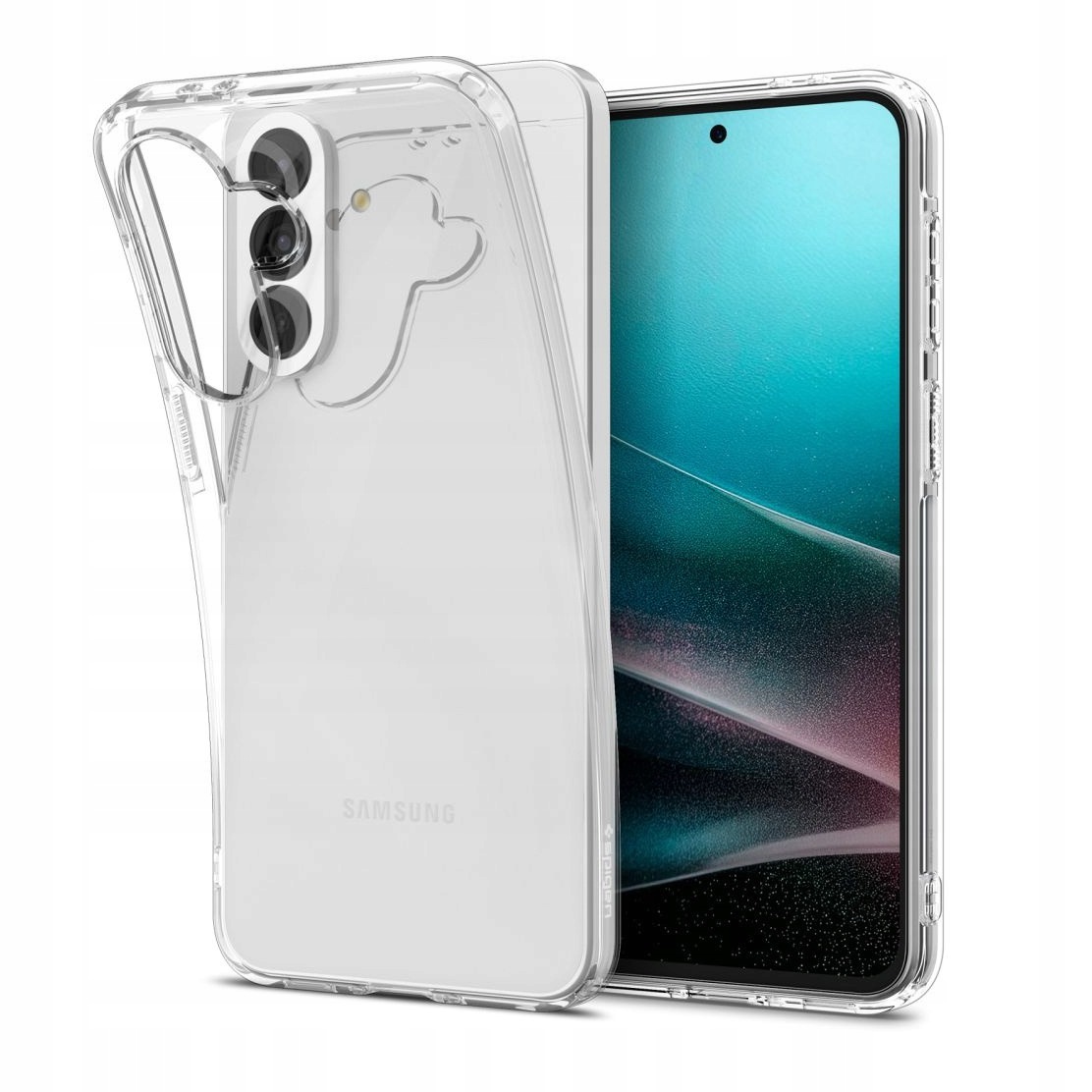 Etui do Samsung A37 5G Spigen Liquid Crystal przezroczyste