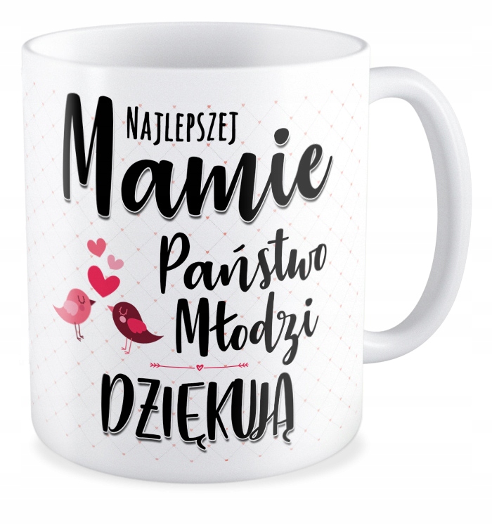 

Kubek prezent podziękowania dla Rodziców Ślub