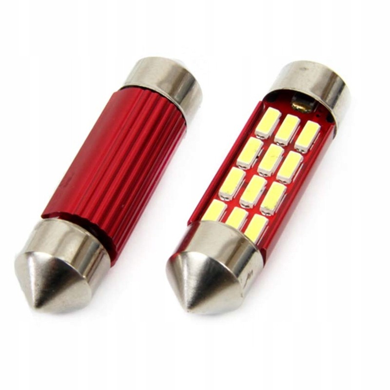 

Led Canbus 12SMD 4014 C5W 36MM White 12/24V 2SZT