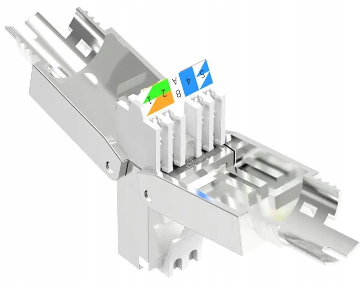 WTYK WTYCZKA RJ45 STP KAT.6A KAT.7 BEZNARZĘDZIOWY Kod producenta W-88UF-7 BEZ