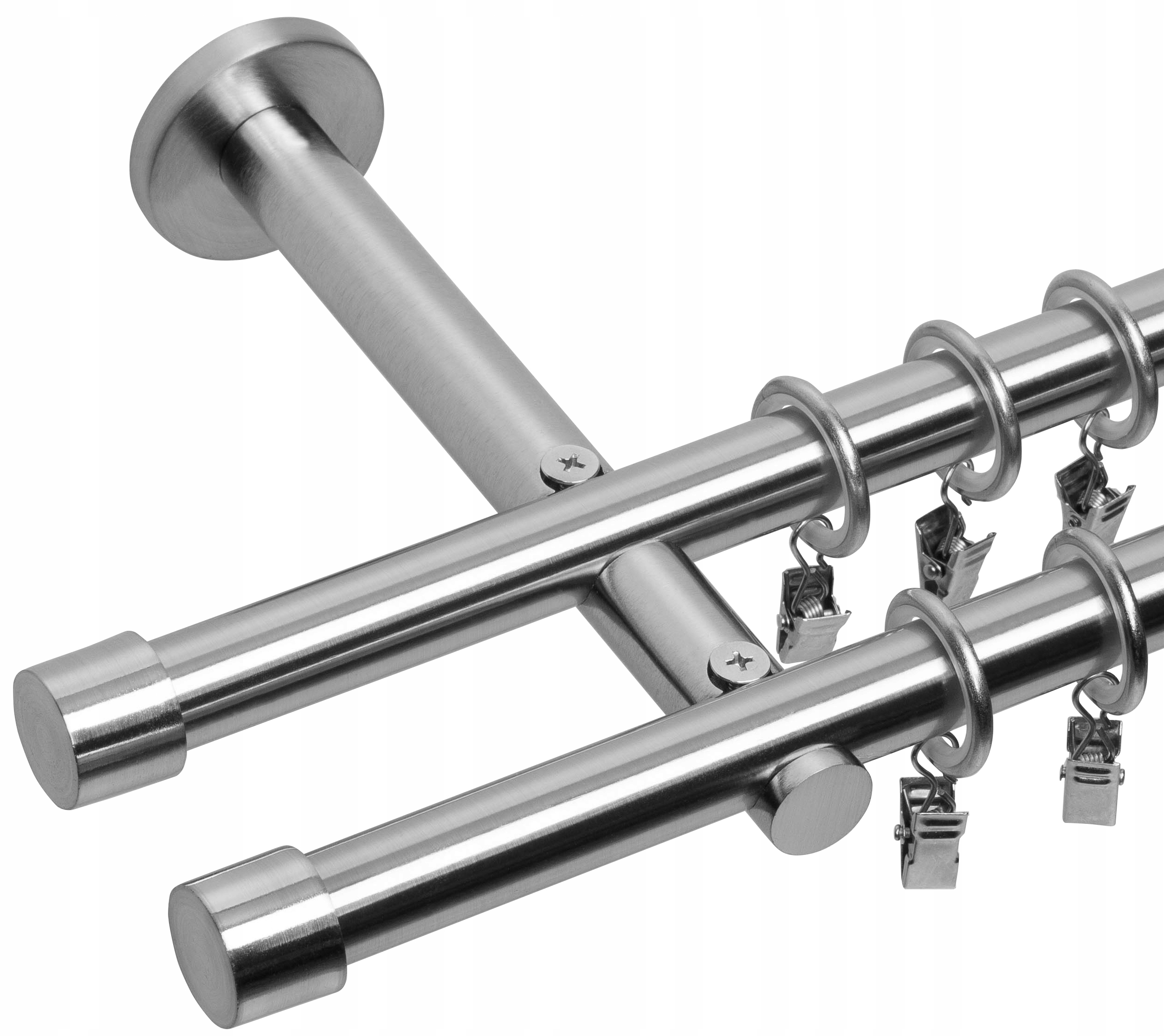 

Karnisz Space Podwójny Nowoczesny 19+19mm 140 cm