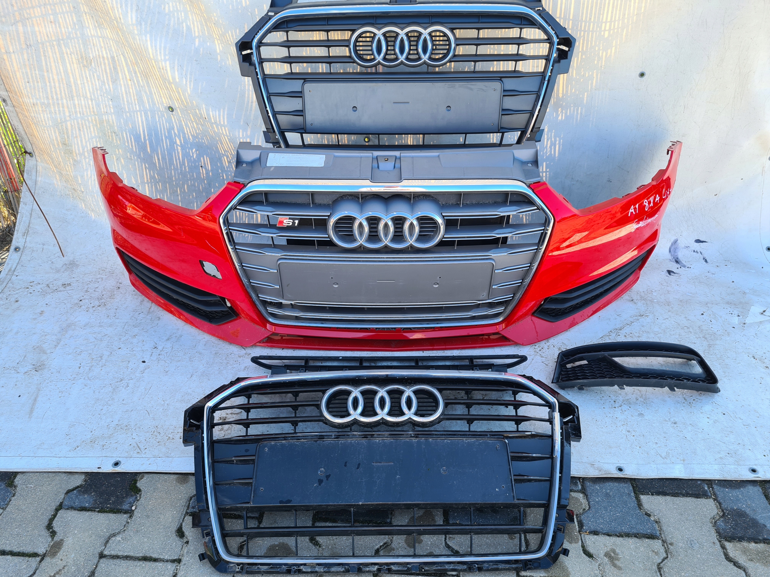 ZDERZAK PRZÓD KOMPLETNY AUDI A1 8XA LIFT